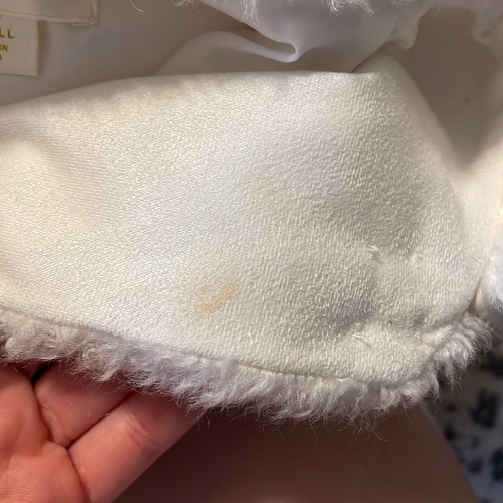 Anthropologie Maeve Cinched Waist Faux Fur Jacket - Picture 5 of 13